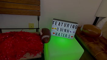 Quinn waters big tits peite milf cougar football fantasy big cock pov fuck and suck and huge load cum swallow