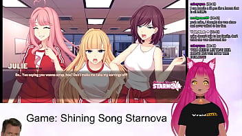 Vtuber lewdneko plays shining song starnova aki route part 4