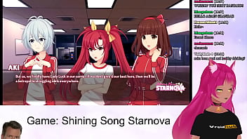 Vtuber lewdneko plays shining song starnova aki route part 4