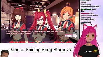 Vtuber lewdneko plays shining song starnova aki route part 4