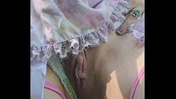 Outdoor tease for sundress session #2