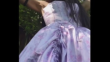 Outdoor tease for sundress session #2