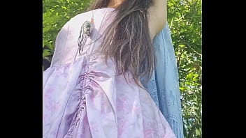 Outdoor tease for sundress session #2