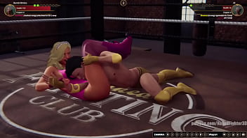 Bambi vs al nf3d mixed combat femdom