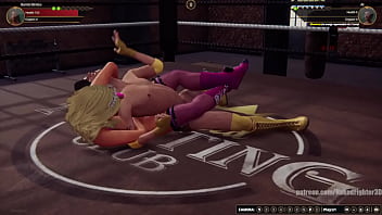 Bambi vs al nf3d mixed combat femdom