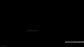 Bambi vs al nf3d mixed combat femdom