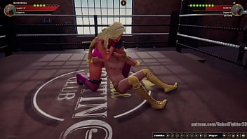 Bambi vs al nf3d mixed combat femdom