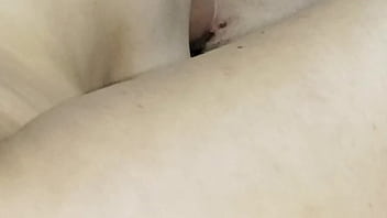 Big butt housewife milking cock