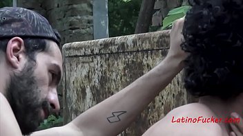 Hot Latino Military Guy Fucked In A Hot Gay Threesome thumbnail