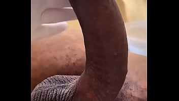 Peek a boo i hid behind this colossus find me on my #bbc #cfnm #blackdick