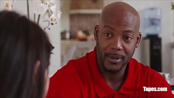 Lucky black step daddy fucks girlfriend