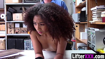 The loss prevention officer notices that the suspect leaves the store lifterxxx