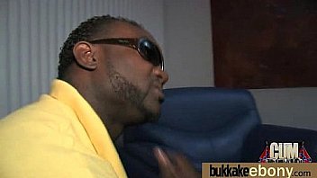 Hot ebony gangbang fun interracial 20