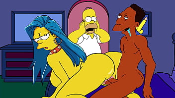 Marge simpson folla rico