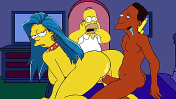 Marge simpson folla rico