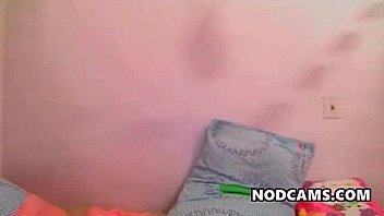 Naughty chick preparin her favorite toy