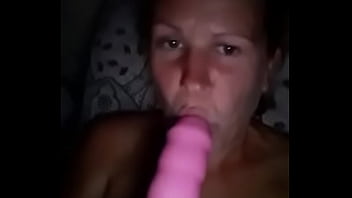 Playing with her toy