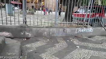 Mais um mlk de rua pra lista ex presidiário arrastei pro motel e gravei