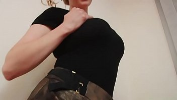 Blonde with juicy tits fingers herself naked in bed