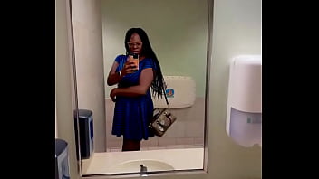 The infamous bathroom video i hate these even though i did look good #blacktrans #ebonytrans #blacktgirls #prettytrans