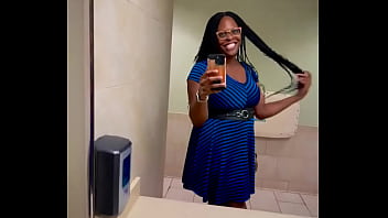 The infamous bathroom video i hate these even though i did look good #blacktrans #ebonytrans #blacktgirls #prettytrans
