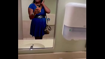 The infamous bathroom video i hate these even though i did look good #blacktrans #ebonytrans #blacktgirls #prettytrans