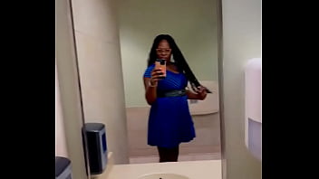 The infamous bathroom video i hate these even though i did look good #blacktrans #ebonytrans #blacktgirls #prettytrans
