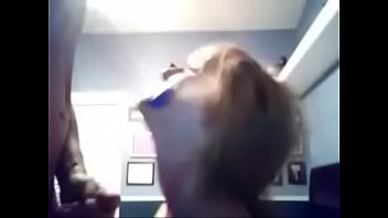 Young amateur couple have fun bdsm sex facial finish