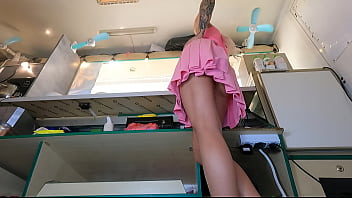 My dick is always hard when i work with this super hot bitch