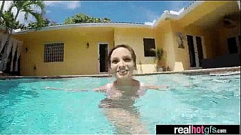 Amazing sex performed by real gfriend on tape clip 04