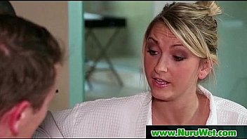 Big dick nuru massage with sexy asian masseuse 12