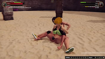Karen vs charlotte nf3d female kinky combat arena