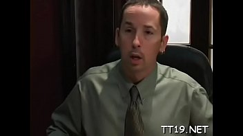 Staggering blonde angie enjoys sex action