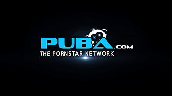 Hot blonde babe rubs her wet pussy