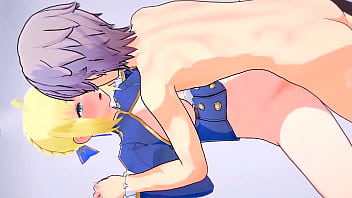 Saber wants you to unsheathe your excalibur in her tight pussy honkai star rail