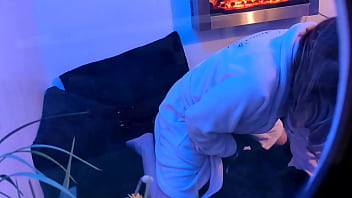 Are you peeping while this milf masturbates on camera for her first time