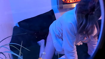 Are you peeping while this milf masturbates on camera for her first time