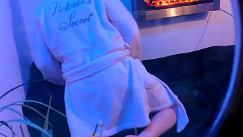 Are you peeping while this milf masturbates on camera for her first time