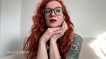 Sexy wife tells you how she wants to use your cock when you get back from your trip in red lipstick and red panties veggiebabyy
