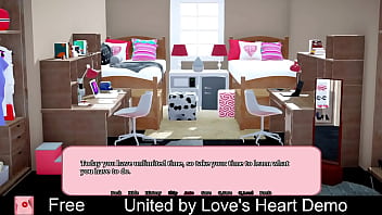 United by love's heart free steam demo game visual novel game adult eroge erotic female protagonist hentai immersive lesbian lgbt nsfw yuri