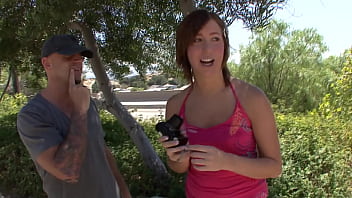 Charlie ann takes a big cock for her teeny bopper club initiaton