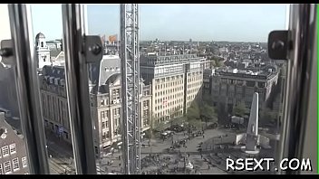 Appealing brunette woman scarlet gets cuchy pleasured