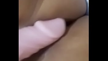 Colombian milf with dildo