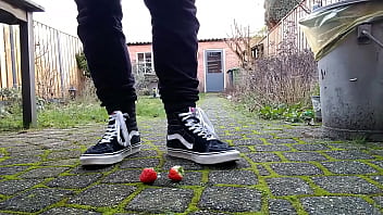 Vans squaches strawberries