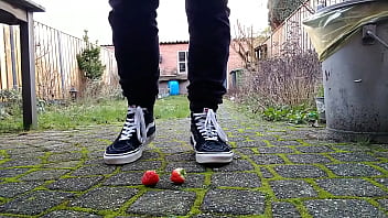 Vans squaches strawberries