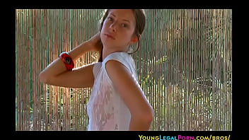 Erika stroking her exciting pussy