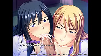 Mommy sensei horny homework ep3 threesome blowjob