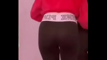 Slutty yoga instructor get a massive wedgie pulled over her head