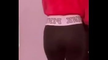 Slutty yoga instructor get a massive wedgie pulled over her head