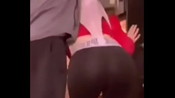 Slutty yoga instructor get a massive wedgie pulled over her head